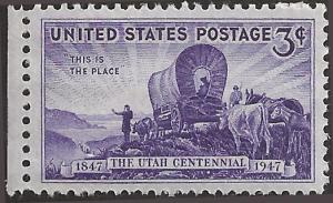 # 950 MINT NEVER HINGED UTAH CENTENNIAL