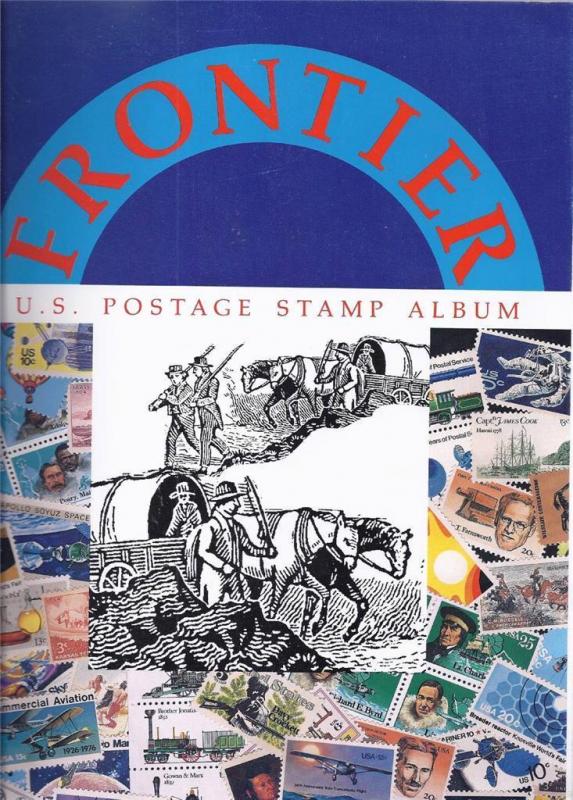 U.S.A. STAMP ALBUM 1995 FRONTIER OVER 3,000 ILLUSTRATIONS BRAND NEW +FREE GUIDE