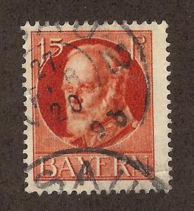 GERMAN STATES - BAVARIA SC# 101 F-VF U 1920