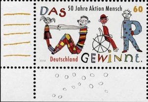 Germany 2014,Sc.#2777 MNH 50 Years Campaign Human - The We wins