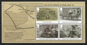 MS3848 2016 Post Office at War miniature sheet UNMOUNTED MINT/MNH