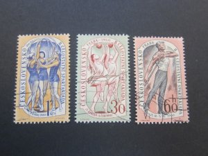 Czech Republic 1960 Sc 958-60 set FU