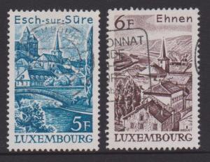 Luxembourg Sc#599-600 Used