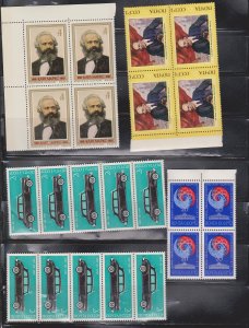 RUSSIA Hugh Lot Of MNH Multiples With Duplication - CV Over $550