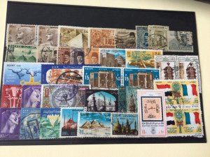 Collecting Egypt Stamps Stock Card Ref 54833