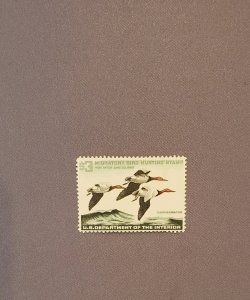 RW32, Canvasback, Mint OGNH, VF, CV $95.00