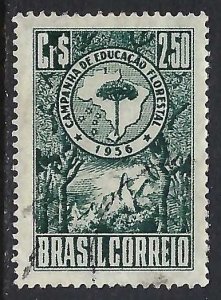 Brazil 841 VFU MAP H245-4