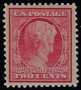 Scott #367 - $55.00 – XF-OG-NH – Extra large margins. Brilliant color. Gorgeous!