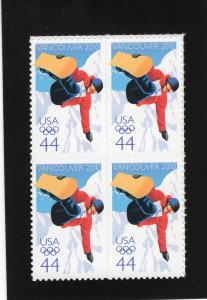 4436 Winter Olympics, MNH blk/4