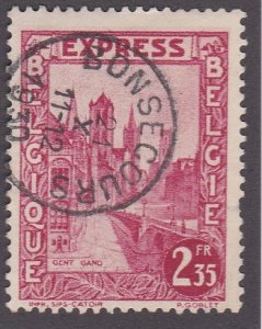 Belgium # E2, Express Delivery, Used,