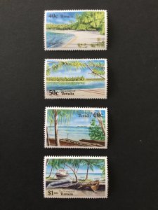 Tuvalu 658-661 VF MLH. Scott $ 6.50