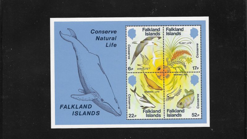 MARINE LIFE - FALKLAND ISLANDS #415a  MNH