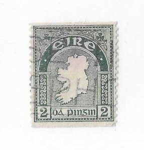 Ireland Sc #92 2p  coil single  used VF