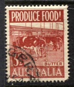 STAMP STATION PERTH - Australia #253 Cows - Used
