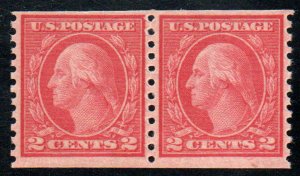 USA #492 F/VF OG NH, eye popping color!