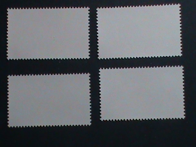 ​CHINA -HONG KONG STAMP 1991-SC# 584-7 YEAR OF THE LOVELY RAN MNH. SET VF