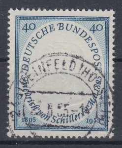 Germany 1955 Sc#727 Mi#210 used (BU1656)