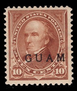 MOMEN: US STAMPS GUAM #8 MINT OG VLH VF/XF JUMBO LOT #87583*