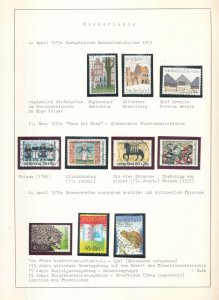 Netherlands 1972/86 Mint &Used on 11 Pages( BL151