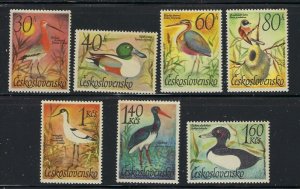 Czechoslovakia 1447-53 MNH 1967 Birds (ap9178)