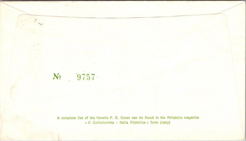 Italy 1972 FDC - Donorione / Airmail - Pontecurone - J8658