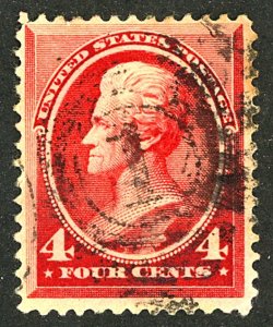 U.S. #215 USED CREASES