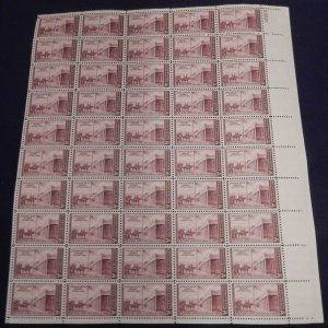 MALACK 944 3c Kearny Expo, Full Sheet, F/VF OG NH or..MORE.. sheet944