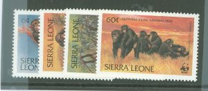 Sierra Leone #586-589 Mint (NH) Single (Complete Set)