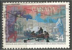 CANADA, 1986, used 34c, Exploration Scott 1107