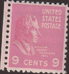 # 814 MINT NEVER HINGED ( MNH ) WILLIAM H. HARRISON