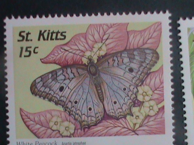 ST.KITTS-1997 SC# 439//50 -COLORFUL BEAUTIFUL LOVELY BUTTERFLY MINT SET VF