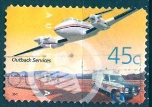 Australia 2001; Sc. # 1976: Perf. 11 3/4 Used Single Stamp