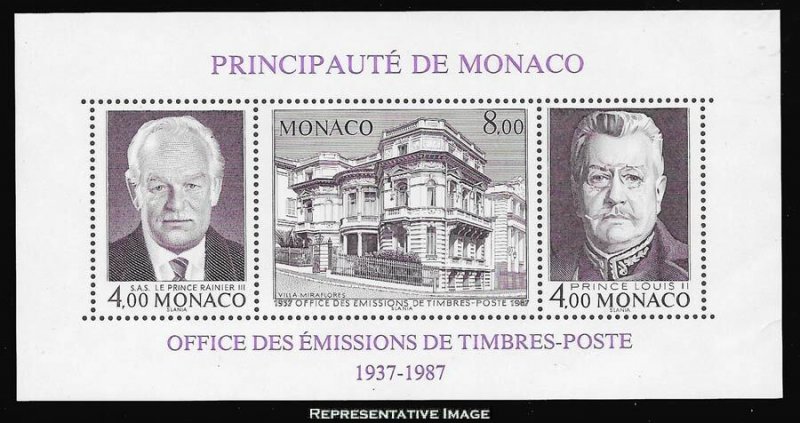 Monaco Scott 1607 Mint never hinged.