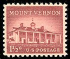 1032 Mount Vernon F-VF MNH single