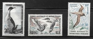 FSAT Scott #12-14 Common Bird Designs F VF Unused (MH)