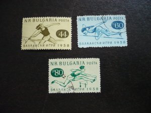 Stamps - Bulgaria - Scott# 1031-1033 - Used Part Set of 3 Stamps