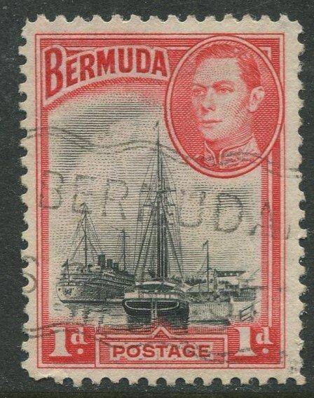 Bermuda #118a KGVI Used  Scott CV. $1.50