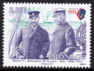 MONACO 2021 PRINCE ALBERT I EMPEROR WILHELM II KIEL REGATTA