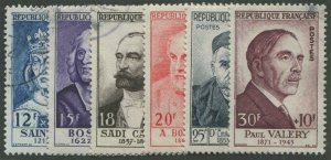 FRANCE #B285-B290 USED SET