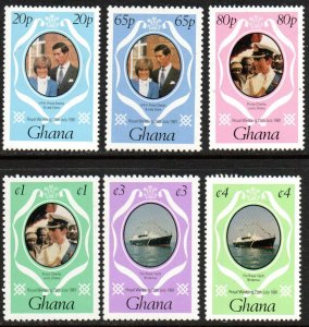 Ghana Sc #759-761 MNH