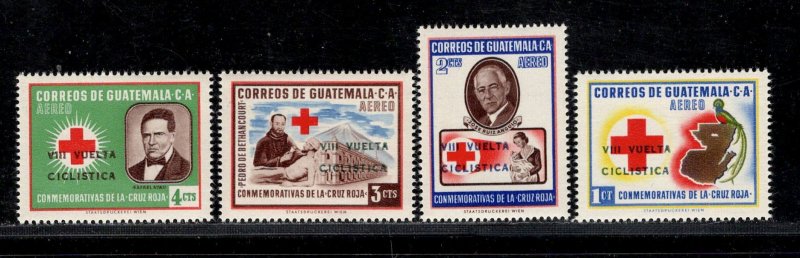 GUATEMALA SC# C219-22 FVF/MNH