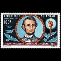 CHAD 1965 - Scott# C22 Lincoln Set of 1 LH