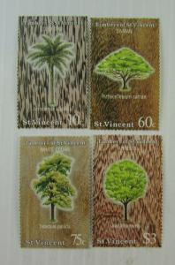 St. Vincent SC #968-714 TIMBERS  MNH stamp set