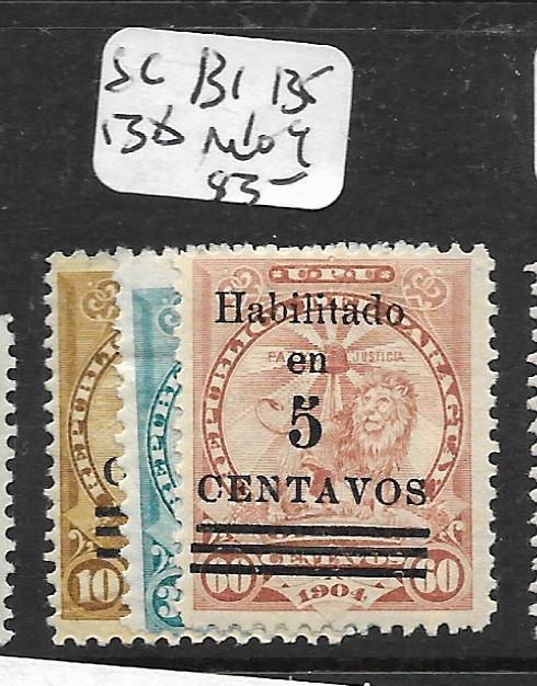 PARAGUAY (PP2604B)  LION SC 131, 135, 138  MOG