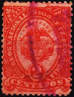 Colombia. 1886 2c S.G.121 Fine Used