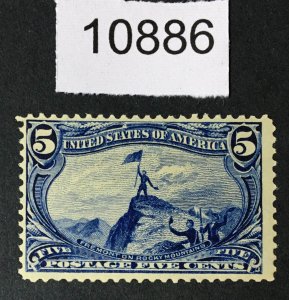 US # 288 MINT OG NH CAT. $300 LOT #10886