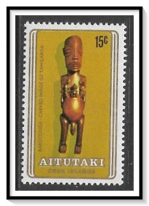 Aitutaki #203 Third Arts Festival MNH