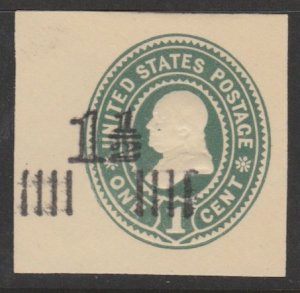 U.S. Scott #U508 Embossed Stamp - Stationery & Wrappers - Mint Single