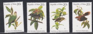 Palau # 5-8, Palau Fruit Dove, Mint NH, 1/2 Cat.