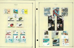 Israel 1948-1999 M & U Hinged on Scott International Pages